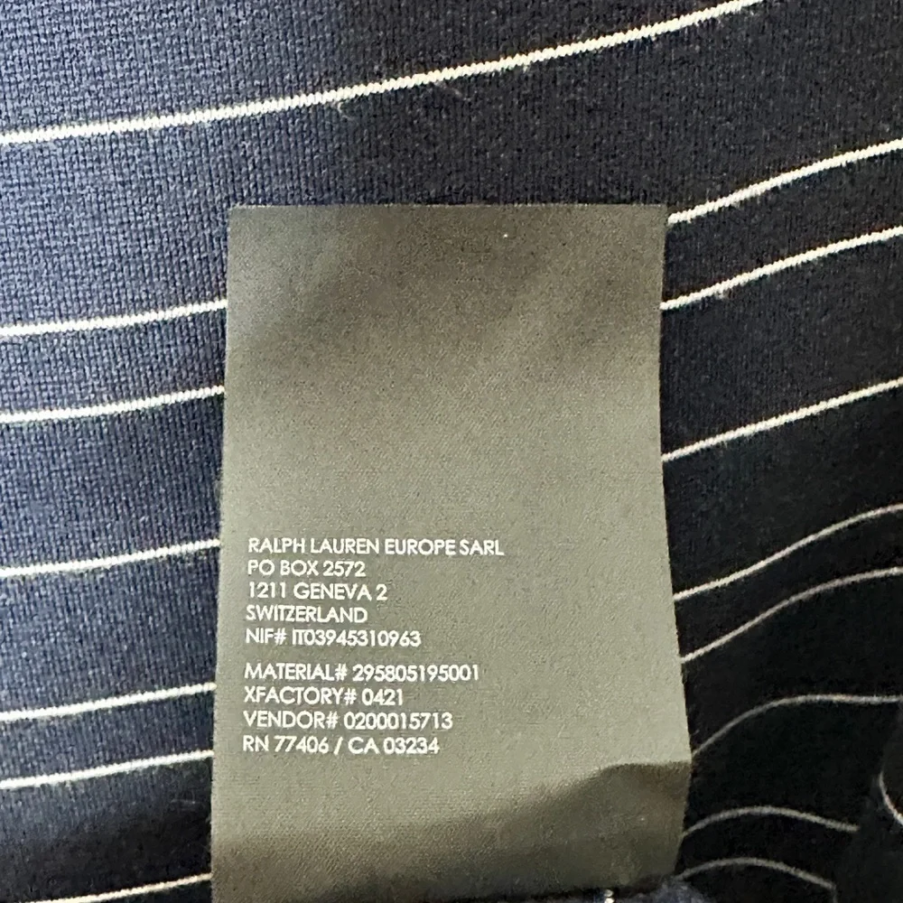 Club Monaco Twansia Dress Blue White Stripe Side Twist Tie Waist NWT - Picture 4 of 6